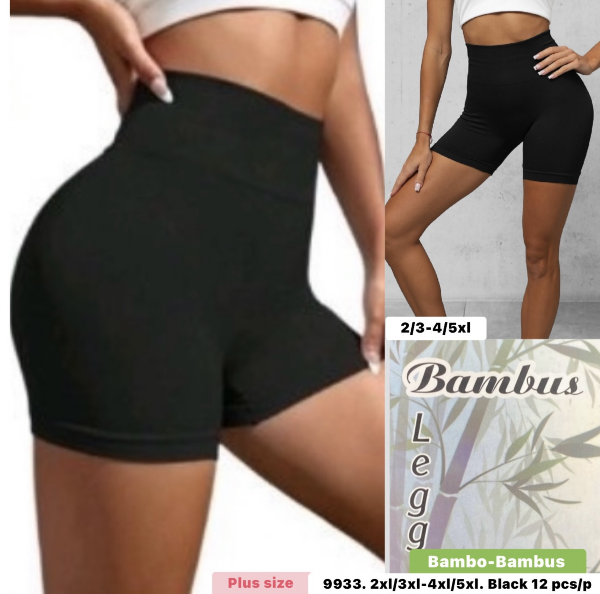 Legginsy damskie Roz 2XL-5XL, 1 Kolor Paczka 12 szt